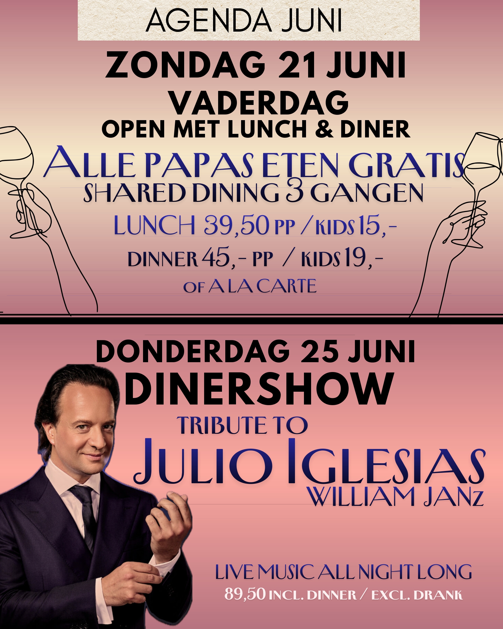 Laatste events voor de zomer