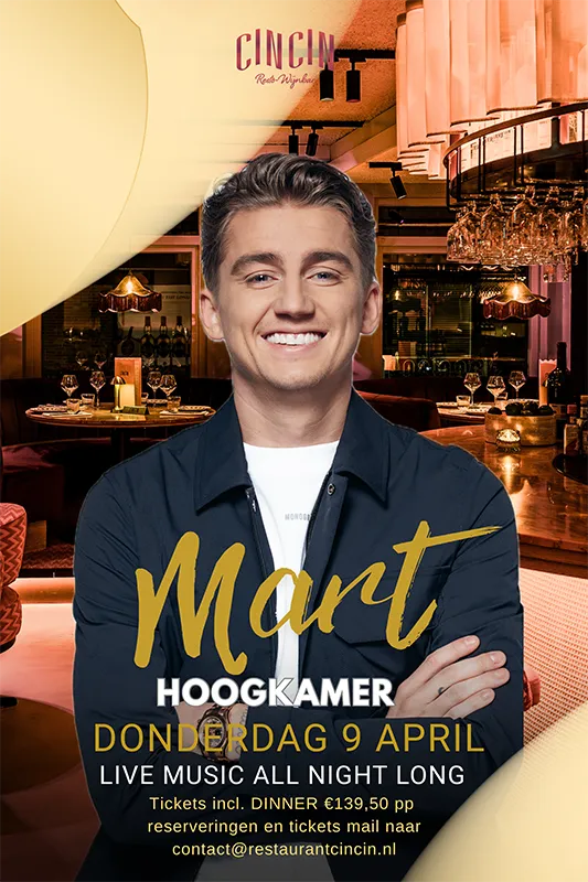 Mart Hoogkamer Donderdag 9 april 2026